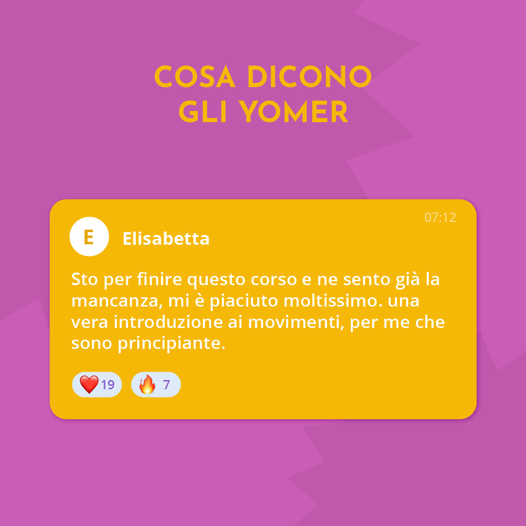 I PRIMI PASSI NELLO YOGA con Martina Sergi - Corso singolo