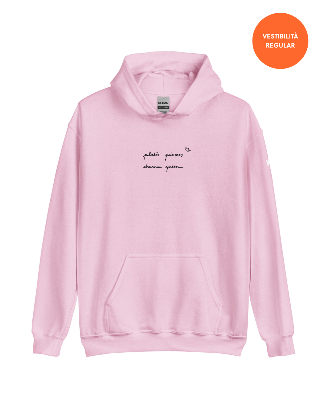 Felpa "Pilates princess drama queen" - Pink