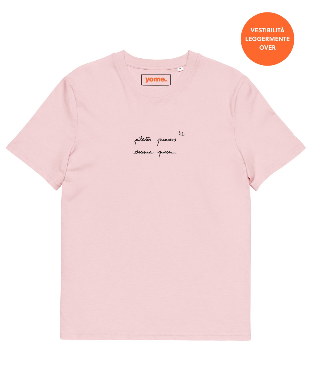 T-shirt "Pilates princess drama queen" - pink